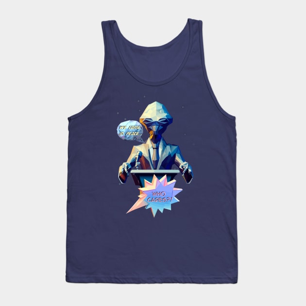 Alien News Tank Top by LivMat